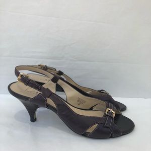 Anne Klein women's kitten heel sandals